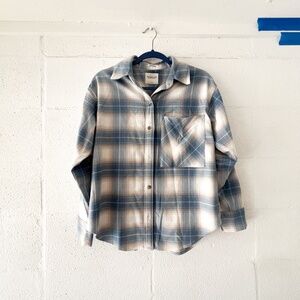 Abercrombie & Fitch Oversized Flannel Shirt